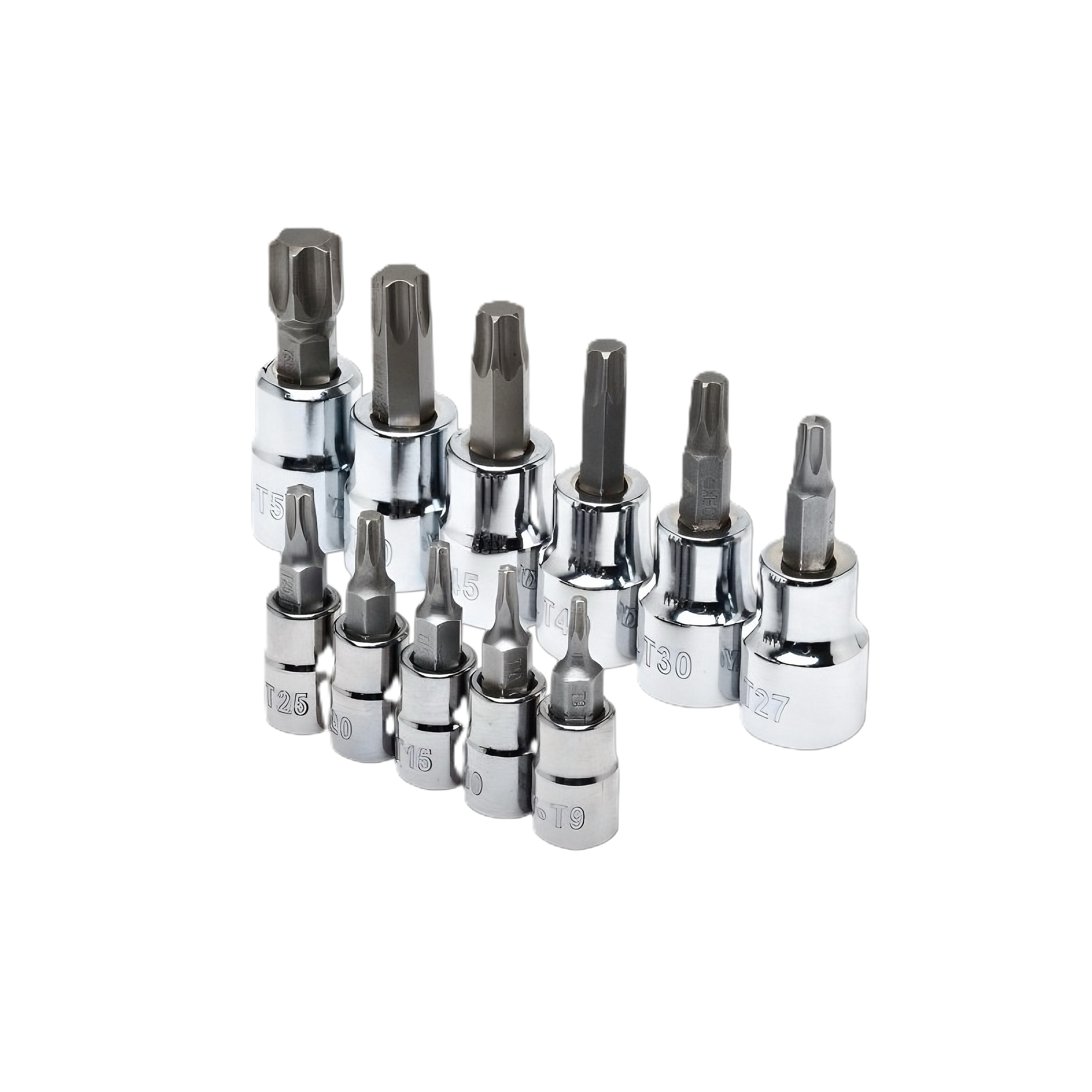 Juego de Cubos Torx 1/4" y 3/8"